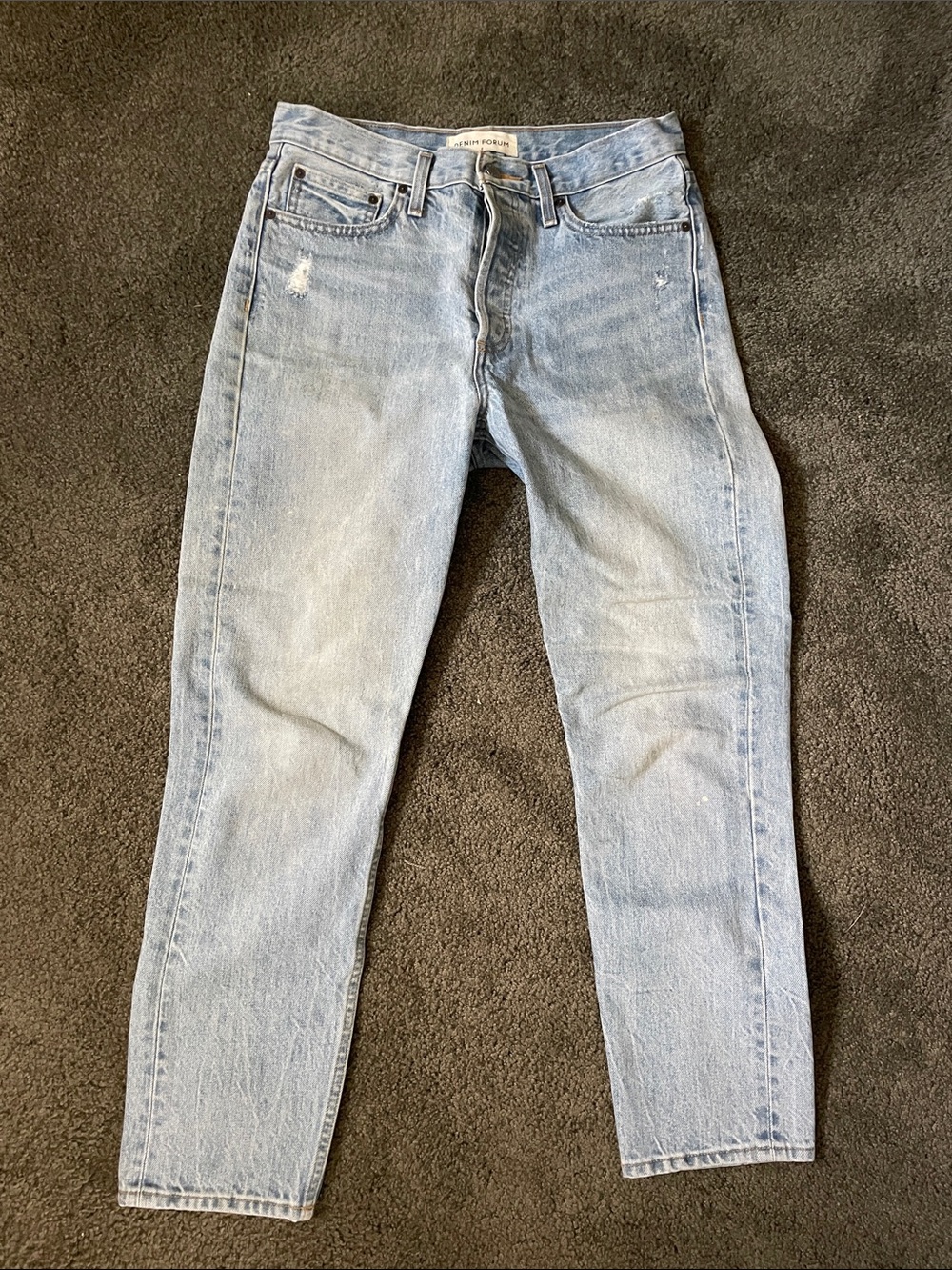 Denim Forum Ex-Boyfriend jeans